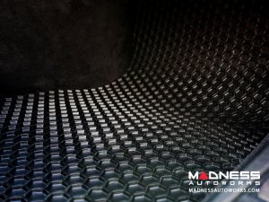 Maserati Grecale Floor Mat Set - All Weather Rubber Front/ Rear 4 Piece Set - Black 